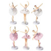 Torta figurák balerina 6 darabos készlet