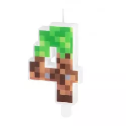 Minecraft gyertya 7 cm, 4. szám)
