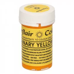 Gél festék canary yellow 25 g