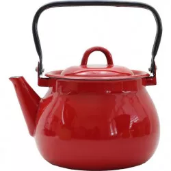 Üveges teásodró piros 2,5l, BELIS/SFINX részére gyártva