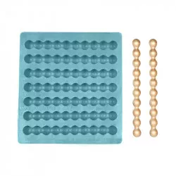 Szilikon gyöngy forma 12x11 cm