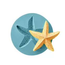 Szilikon forma tengeri csillag 8 cm