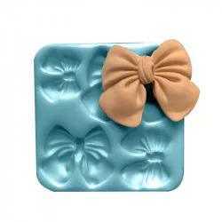 Szilikon formázó, masnička 7x7 cm