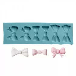 Szilikon formaszív masni 14,5×4,5 cm