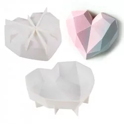 Szilikon szív forma