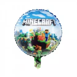 Fóliás lufi Minecraft 46 cm