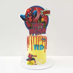 Spiderman tortaaléma mərfűttel (Zápich do dortu Spiderman)