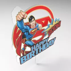 Superman tortába szúrás