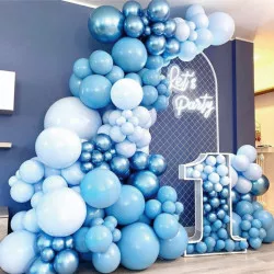 Királyi kék Buborékgirlandha