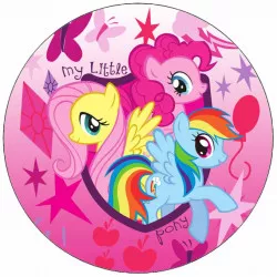 Ehető papír My little pony 19,5 cm