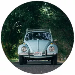 Ehető papír VW Beetle 19,5 cm