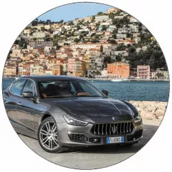 Meevő papír Maserati 19,5 cm