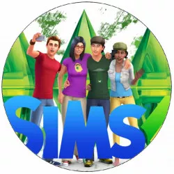Kajálható papír A The Sims 4 játékbeli karakterekhez 19,5 cm