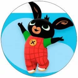 Ehető papír nyuszi Bing ugráló 19,5 cm