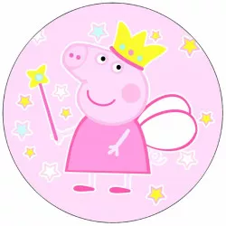 Ételpapírmalac Pepa, a tündér 19,5 cm