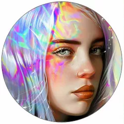 Élelmezési papír Billie Eilish illusztráció 19,5 cm