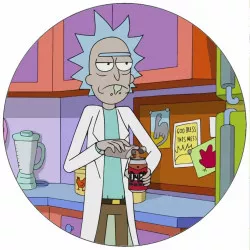 Élelmiszerpapír Morty a konyhában 19,5 cm