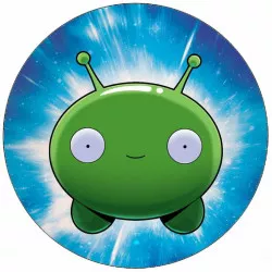 Fogyasztható papír Final Space Mooncake 19,5 cm