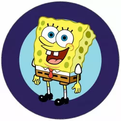 Sütikpapír SpongeBob 19,5 cm