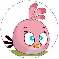 Ehető papír Angry Birds Stella 19,5 cm