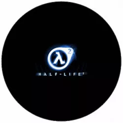 Élelmes papír Half-life logó 19,5 cm