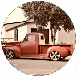 Élelmiszerpapír pick up piros 19,5 cm