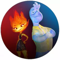 Ételpapír Tűz elem között Ember és Wade 19,5 cm