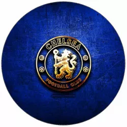 Ehető papír Chelsea-logó 19,5 cm
