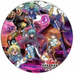 Kajakpapír Bakugan lila háttérrel 19,5 cm
