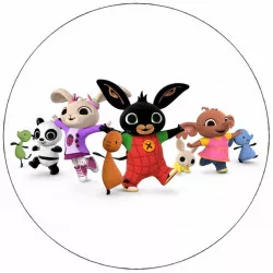 Élelmezési papír Bing és barátai 19,5 cm