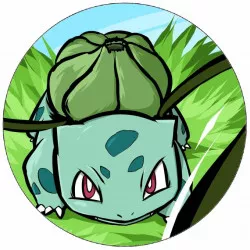Elhető papír Pokemon Bulbasaur 19,5 cm