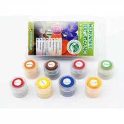 Szett natúr porfesték - 8 darab