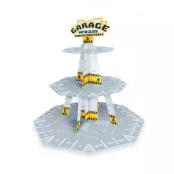 Muffin állvány garázs autóknak 46x34cm