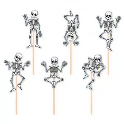 Minikunyhócsontvázak muffinjba 6 darab