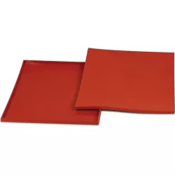 Szilikon sütő és roulettes peremével 32x32 cm méretben