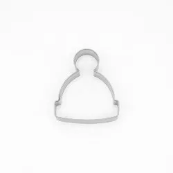 Kiszúró minta Sapka, 4,8 x 5,5 cm