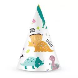 Parti sisak dinoszauruszok 6db