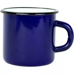 Belis Festett selyemfényes pohár 8 cm/0,35 l tengerészkék, gyártva a BELIS/SFINX számára