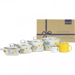Belis BELIS MEZŐS zománcos edénykészlet MEADOW 6-részes