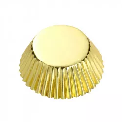 Muffin papírba tok arany fényes 50x35mm 1000 db