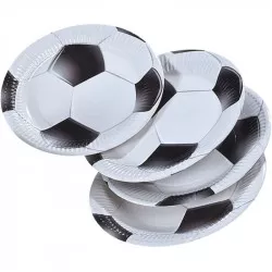 Papírtányérok 23 cm 8 db futball