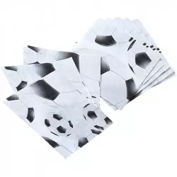 Papírvászonos focilabdázó 33x33cm 20db