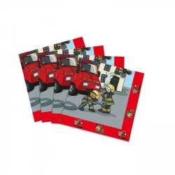 Papírtörlők tűzoltók 33x33cm 20 db