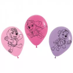 Latex Puntabólogók Paw Patrol 5 db