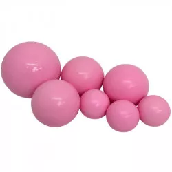 Csokoládé goly 7 db rózsaszín