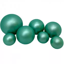 Csokoládé goly 7 darab smaragd színű