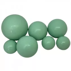 Csokoládé goly 7db mentás zöld