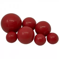 Csokoládé goly 7 db piros