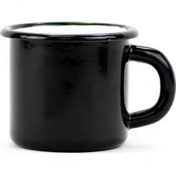 Belis Emajegytal 8 cm/0,35 l fekete/fehér, BELIS/SFINX számára gyártva