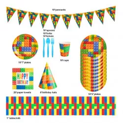 Gyerek kocka parti készlet